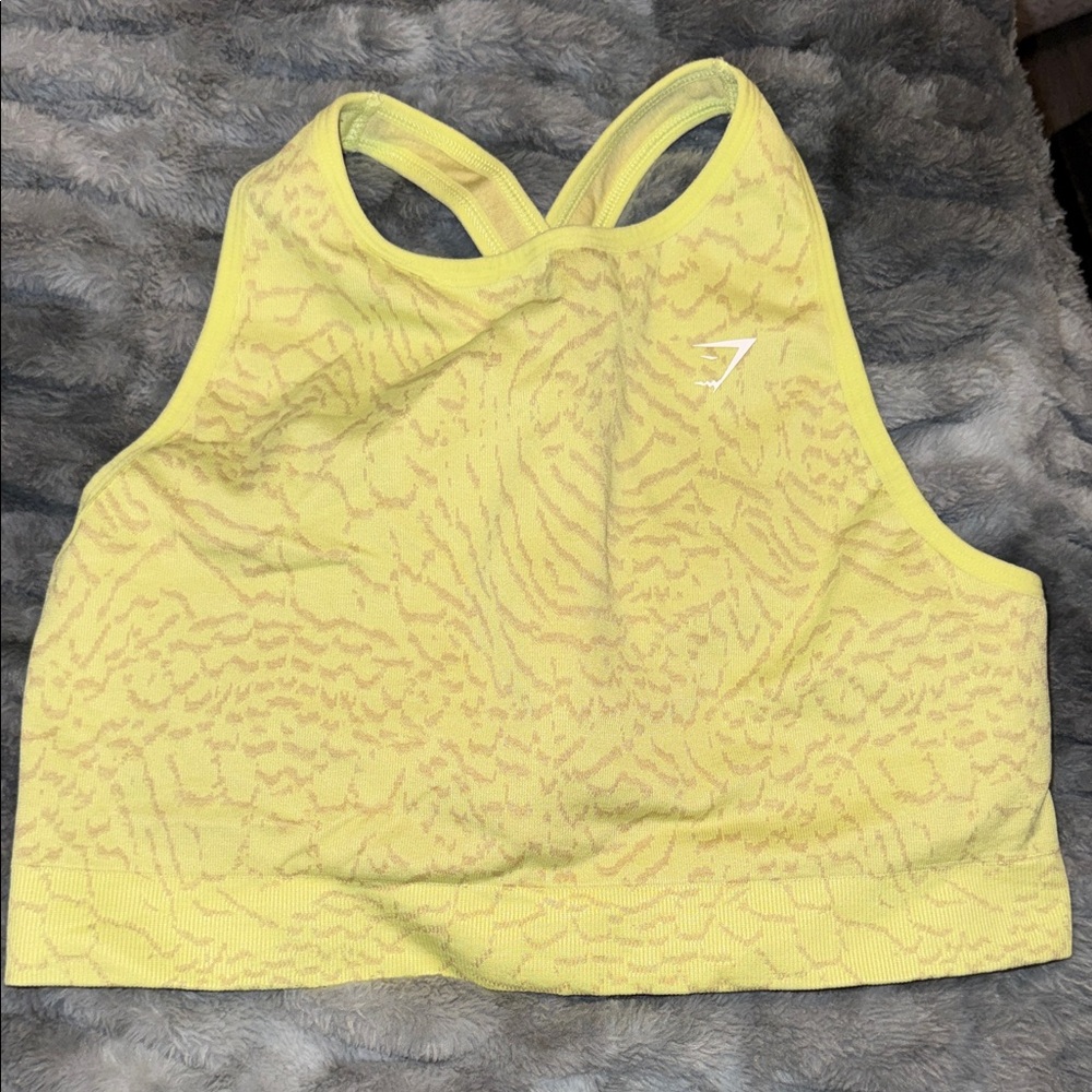 Gymshark Vibrant Yellow Sports Bra